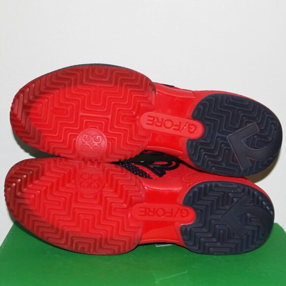 G/Fore Gradient QRT1 Pickleball Shoes Mens 12 Poppy Red Navy Blue